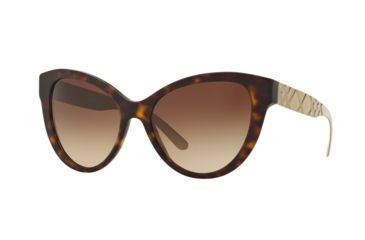 Image of Burberry BE4220F Bifocal Prescription Sunglasses BE4220F-353613-56 - Lens Diameter 56 mm, Frame Color Matte Dark Havana