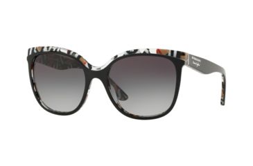 Image of Burberry BE4270F Bifocal Prescription Sunglasses, 55mm, Top Black On Check, BE4270F-37298G-55-BI