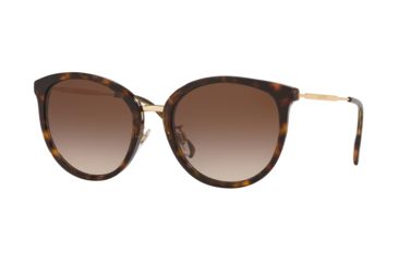 Image of Burberry BE4289D Sunglasses 300213-56 - , Brown Gradient Lenses