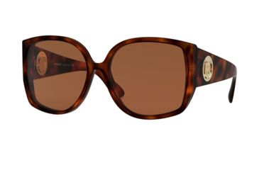 Image of Burberry BE4290F Sunglasses 3382/3-61 - , Brown Lenses