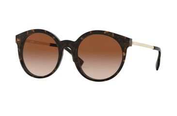 Image of Burberry BE4296 Sunglasses 300213-53 - , Brown Gradient Lenses