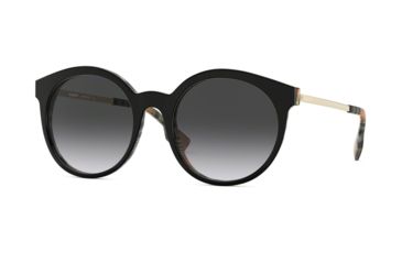 Image of Burberry BE4296 Sunglasses 38068G-53 - , Grey Gradient Lenses