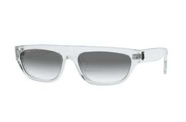 Image of Burberry BE4301 Sunglasses 30248E-57 - , Clear Gradient Light Green Lenses
