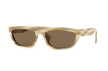 Image of Burberry BE4301 Sunglasses 382673-57 - , Brown Lenses