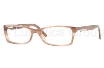 Image of Burberry Eyeglasses BE2076 with Lined Bifocal Rx Prescription Lenses 3026-5016 - Light Violet Striped 