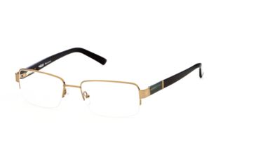 Image of Calligraphy Collections F-370 SESC F37000 Progressive Prescription Eyeglasses - Col1 - Light Gold SESC F370005545 GO