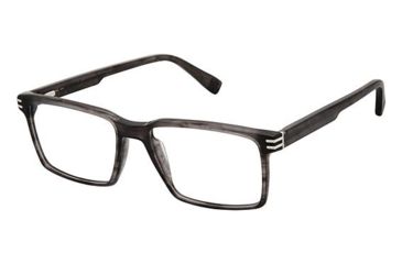 Image of Canali 307 Progressive Prescription Eyeglasses - Frame Grey, Size 53/17mm CO30702