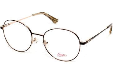 Image of Candies CA0167 Bifocal Prescription Eyeglasses - Shiny Black Frame, Shiny Black Lenses, 51 mm Lens Diameter CA016751001