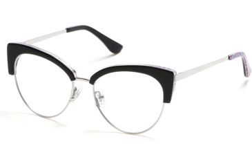 Image of Candies CA0172 Bifocal Prescription Eyeglasses - Shiny Black Frame, Shiny Black Lenses, 51 mm Lens Diameter CA017251001