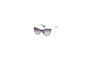 Image of Candies CA1011 Sunglasses - Black Crystal Frame Color, Gradient Smoke Lens Color