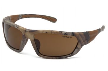 Image of Carhartt Carbondale Safety Glasses w/Bronze Lens, Realtree CHRT218D