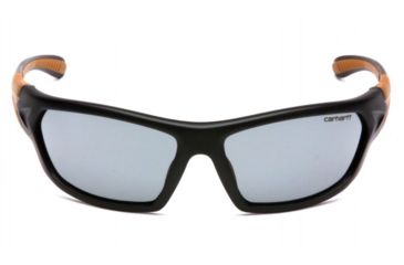 Image of Carhartt Carbondale Safety Glasses w/Gray Lens, Black/Tan, CHB220DCC