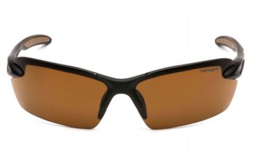 Image of Carhartt Spokane Safety Glasses w/Bronze Lenses, Black, CHB318DCC