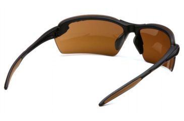 Image of Carhartt Spokane Safety Glasses w/Bronze Lenses, Black, CHB318DCC