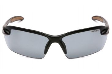 Image of Carhartt Spokane Safety Glasses w/Gray Lenses, Black, CHB320DCC