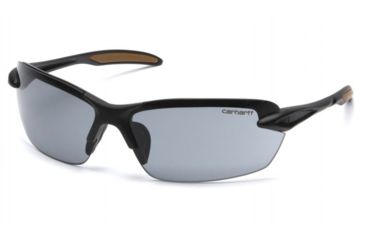 Image of Carhartt Spokane Safety Glasses w/Gray Lenses, Black, CHB320DCC