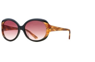 Image of Carmen Marc Valvo CM Angelique SECM ANGE06 Bifocal Prescription Sunglasses SECM ANGE065735 BK - Frame Color Black Amber, Lens Diameter 59 mm