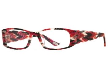 Image of Carmen Marc Valvo CM Apolonia SECM APOL00 Bifocal Prescription Eyeglasses - Rouge SECM APOL005330 RD