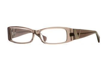 Image of Carmen Marc Valvo CM Ava SECM AVAA00 Progressive Prescripton Eyeglasses - Mushroom SECM AVAA005330 TN