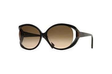 Image of Carmen Marc Valvo CM Carmina SECM CARM06 Bifocal Prescription Eyeglasses - Black Lacquer SECM CARM066125 BK