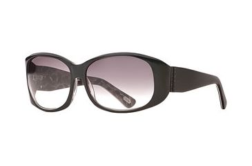 Image of Carmen Marc Valvo CM Gia SECM GIAA06 Single Vision Prescription Sunglasses SECM GIAA065925 BK - Frame Color: Black Leopard, Lens Diameter: 59 mm