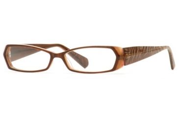 Image of Carmen Marc Valvo CM Grable SECM GRAB00 Eyeglass Frames - Cocoa Brulee SECM GRAB005440 BN