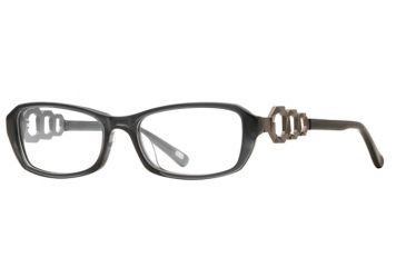 Image of Carmen Marc Valvo CM Jacqui SECM JACQ00 Single Vision Prescription Eyeglasses - Smoke SECM JACQ005030 GY