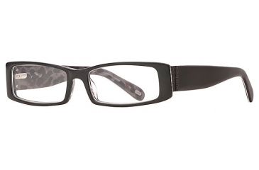 Image of Carmen Marc Valvo CM Keira SECM KEIR00 Progressive Prescripton Eyeglasses - Black Leopard SECM KEIR005235 BK