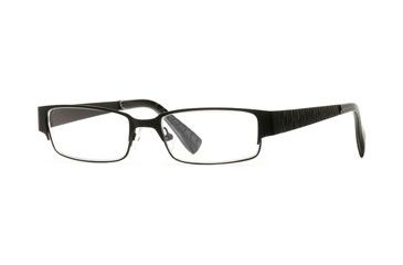 Image of Carmen Marc Valvo CM Lucan SECM LUCA00 Bifocal Prescription Eyeglasses - Coal SECM LUCA005340 BK