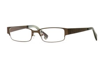 Image of Carmen Marc Valvo CM Lucan SECM LUCA00 Bifocal Prescription Eyeglasses - Cognac SECM LUCA005340 BN