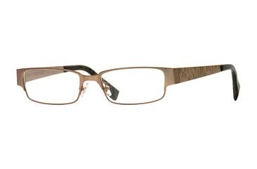 Image of Carmen Marc Valvo CM Lucan SECM LUCA00 Bifocal Prescription Eyeglasses - Satin Gold SECM LUCA005340 GO