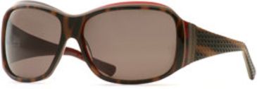 Image of Carmen Marc Valvo CM Marbella SECM MARB06 Bifocal Prescription Sunglasses SECM MARB066720 TO - Lens Diameter: 67 mm, Frame Color: Cherry Wood