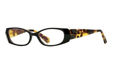 Image of Carmen Marc Valvo CM Maura SECM MAUR00 Bifocal Prescription Eyeglasses - Onyx SECM MAUR004835 BK
