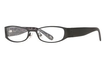Image of Carmen Marc Valvo CM Paloma SECM PALO00 Single Vision Prescription Eyewear - Black Leopard SECM PALO005335 BK
