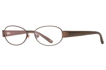 Image of Carmen Marc Valvo CM Pauletta SECM PAUL00 Single Vision Prescription Eyewear - Bronze SECM PAUL005335 GO