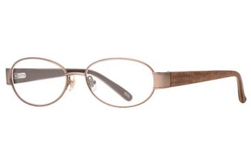 Image of Carmen Marc Valvo CM Pauletta SECM PAUL00 Single Vision Prescription Eyewear - Mink SECM PAUL005335 BN