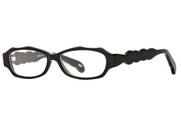 Image of Carmen Marc Valvo CM Selma SECM SELM00 Eyeglass Frames - Onyx SECM SELM005035 BK