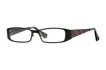 Image of Carmen Marc Valvo CM Tangier SECM TANG00 Single Vision Prescription Eyewear - Black Cedar SECM TANG005240 BK