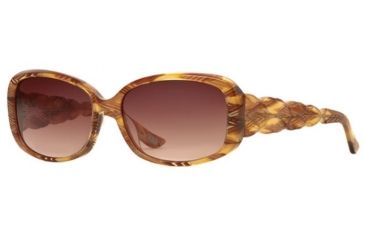 Image of Carmen Marc Valvo CM Maria SECM MARI06 Single Vision Prescription Sunglasses SECM MARI065530 BN - Lens Diameter: 51 mm, Lens Diameter: 59 mm, Frame Color: Spanish Amber