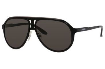 Image of Carrera 100/S Progressive Prescription Sunglasses CA100S-0HKQ-NR-6112 - Lens Diameter 61 mm, Frame Color Black Ruthenium