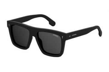 Image of Carrera 1010/S Single Vision Prescription Sunglasses CA1010S-0003-IR-5518 - Frame Color Matte Black, Lens Diameter 55 mm