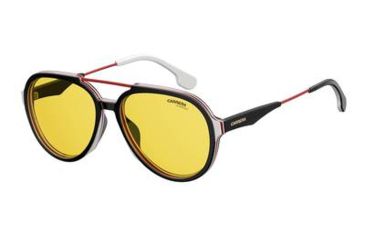 Image of Carrera 1012/S Bifocal Prescription Sunglasses CA1012S-0GUU-HO-5616 - Lens Diameter 56 mm, Frame Color Black-Burgundy