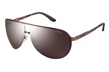 Image of Carrera 102/S Bifocal Prescription Sunglasses CA102S-0J8P-8G-6511 - Lens Diameter 65 mm, Frame Color Semi Matte Brown