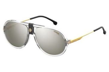 Image of Carrera 1020/S Prescription Sunglasses CA1020S-0900-T4-6015 - Lens Diameter 60 mm, Frame Color Crystal