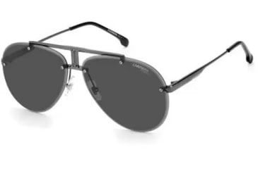 Image of Carrera 1032/S Sunglasses, Dark Ruthenium Black Frame, Grey Lens, 716736298856