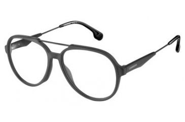 Image of Carrera 1103/V Eyeglass Frames CA1103V-0003-5616 - Matte Black Frame, Lens Diameter 56mm, Distance Between Lenses 16mm
