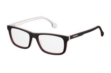 Image of Carrera 1106/V Single Vision Prescription Eyeglasses CA1106-0807-5317 - Black Frame, Lens Diameter 53mm, Distance Between Lenses 17mm