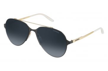 Image of Carrera 113/S Bifocal Prescription Sunglasses CA113S-01PW-HD-5717 - Lens Diameter 57 mm, Frame Color Gold Black Matte