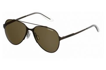 Image of Carrera 113/S Bifocal Prescription Sunglasses CA113S-0AQU-YJ-5717 - Lens Diameter 57 mm, Frame Color Matte Brown