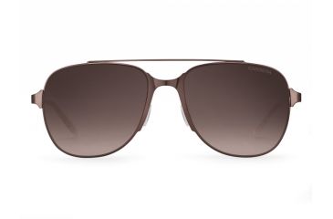Image of Carrera 114/S Sunglasses CA114S-0FIR-J6-5518 - Semi Matte Brown Frame, Brown Gradient Lenses, Lens Diameter 55mm, Distance Between Lenses 18mm